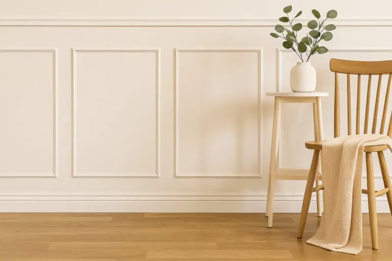 Modern renter-friendly DIY wainscoting tutorial&mdash;an easy, budget-friendly way to elevate your space with timeless charm. Perfect for Millennials, Gen Z, and influencers looking to create stunning home decor aesthetics without permanent changes. #DIY #HomeDesign #RenterFriendly"