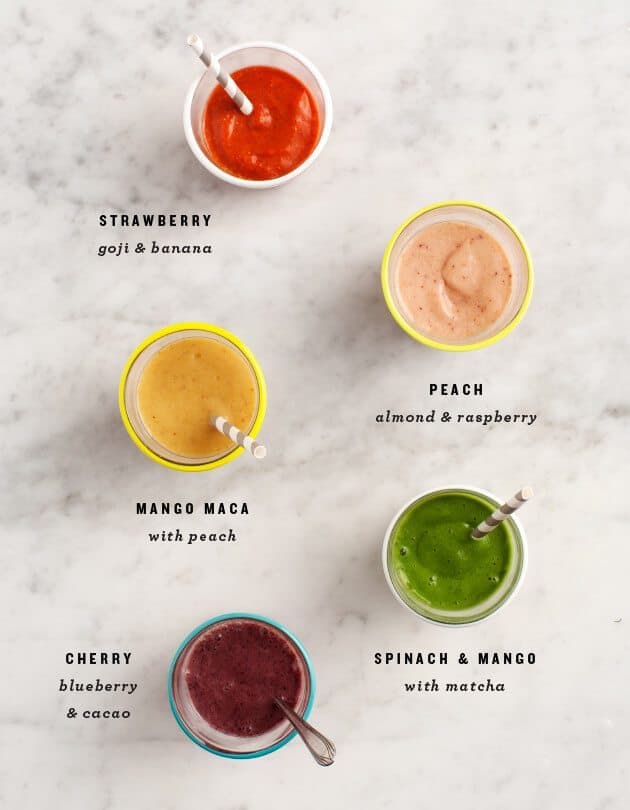 Healthy Breakfast Smoothies