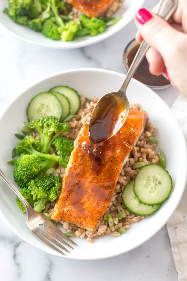 Maple Glazed Salmon