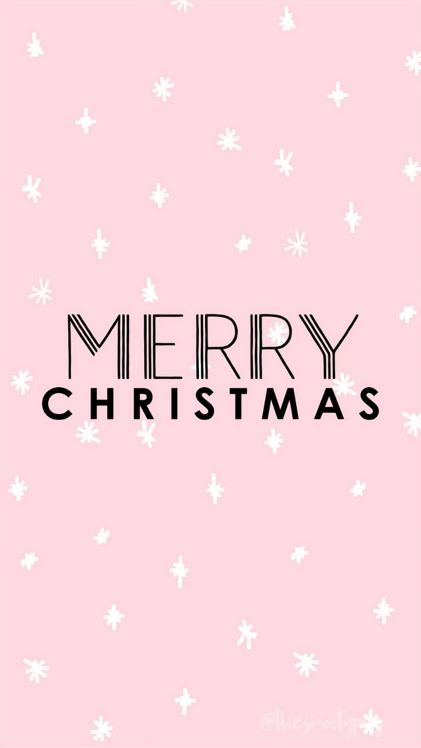 35 CUTEST PINK CHRISTMAS BACKGROUNDS YOU&rsquo;LL LOVE